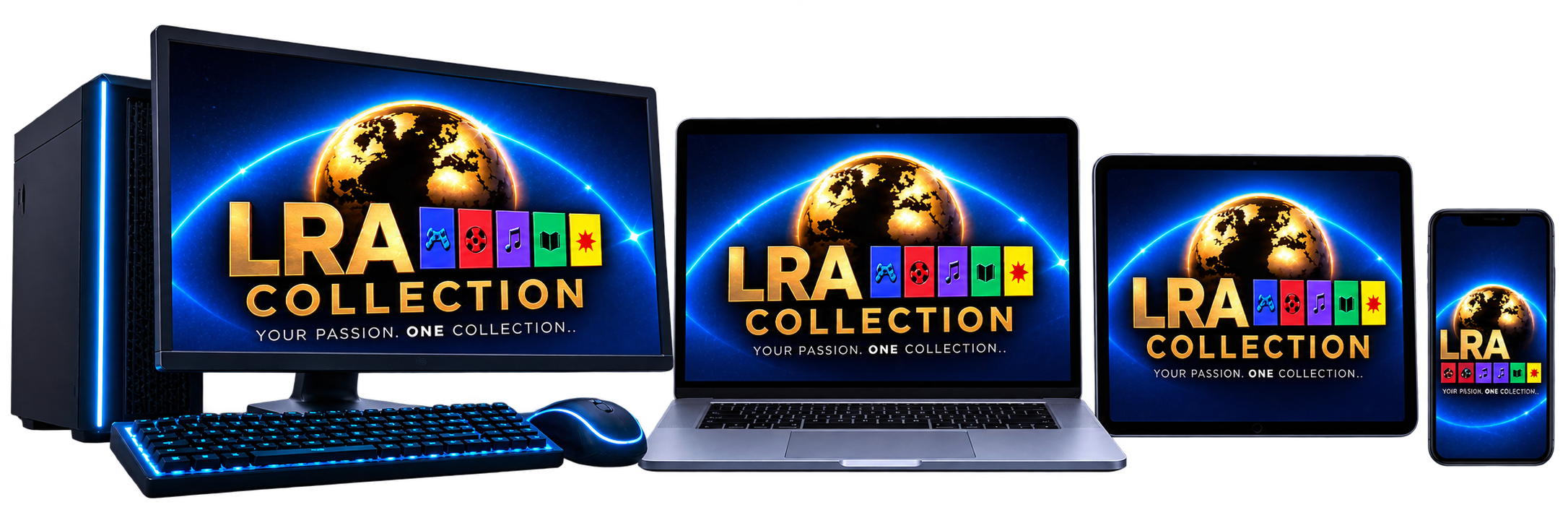 LRACollection su computer, Mac, tablet e smartphone